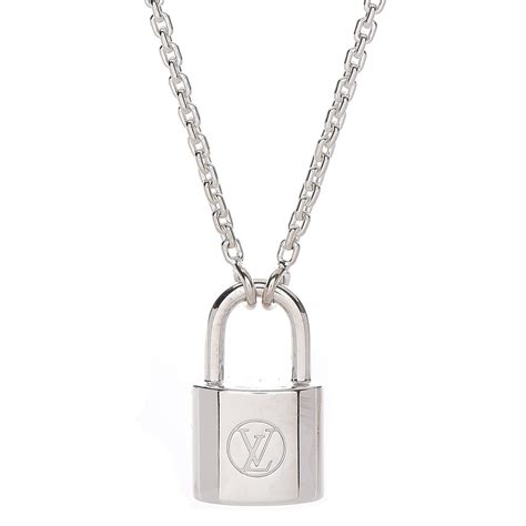 louis vuitton lockit necklace